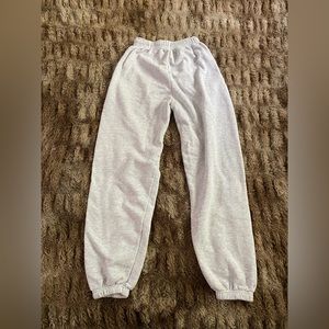 Pretty Little Thing Slouchy Grey Sweatpants